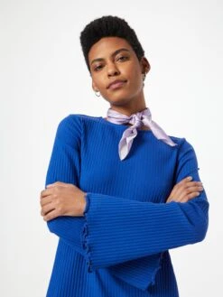 Monki Robes Midi Robe Femme Bleu Roi -Monki 982160670d9731c8fb254e26a929ef71