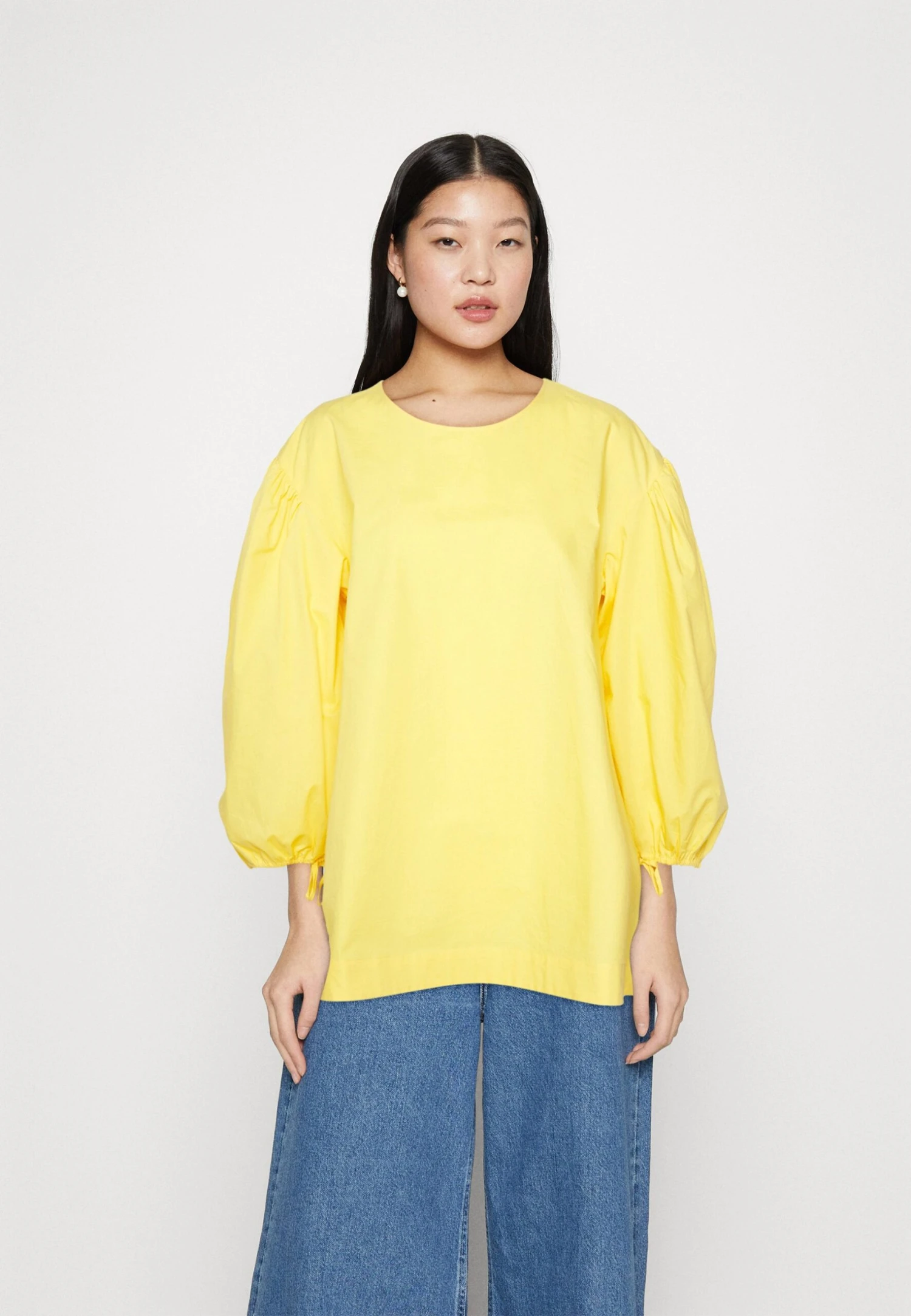 Monki Blouse - Mustard Yellow 3 Monki Blouse - Mustard Yellow