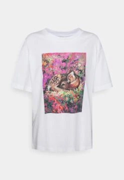 Monki T-Shirt Imprimé - Bambi