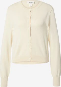 Monki Gilets Cardigan Femme Beige