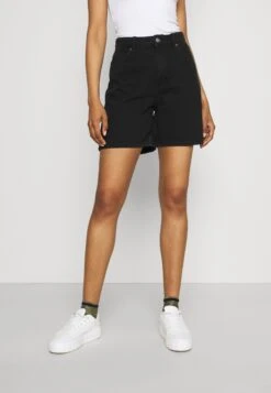 Monki Short En Jean - Black Dark