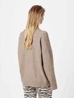 Monki Gilets Cardigan Femme Chamois -Monki a1ede0a3cb7c74640b99dfd6e5fa34b8