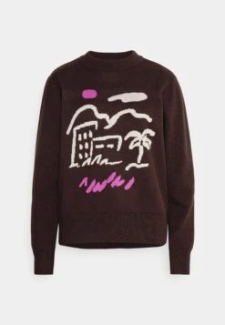 Monki Pullover - Brown 12 Monki Pullover - Brown -Monki a2889cbe1e7741bea362a40e2f239b4d