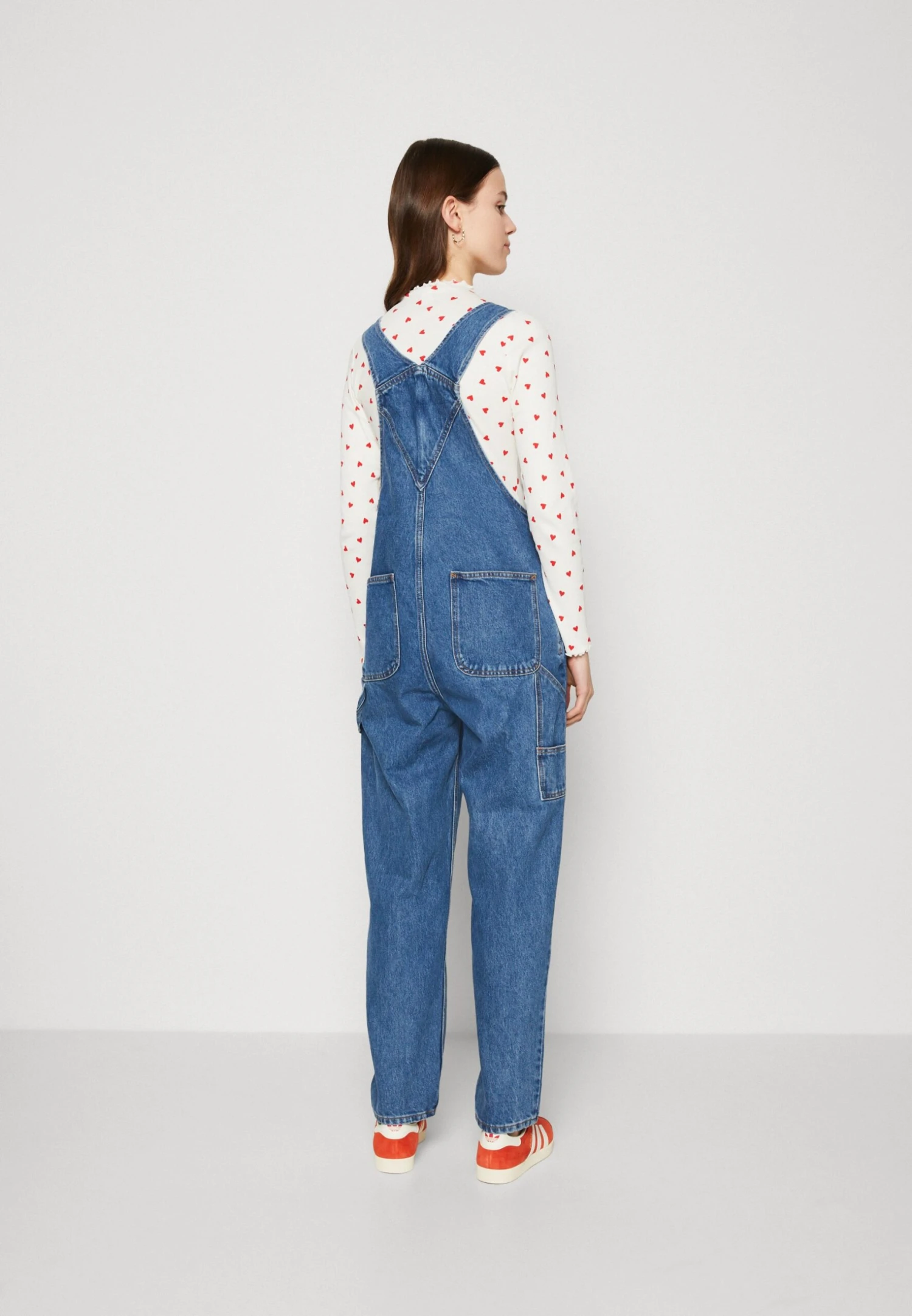 Monki Salopette - Blue Medium Dusty Classic 5 Monki Salopette - Blue Medium Dusty Classic – Image 3