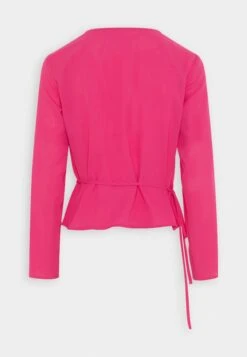 Monki Blouse - Pink Bright -Monki a7b401bd14314bad982bffad4cdcebc4