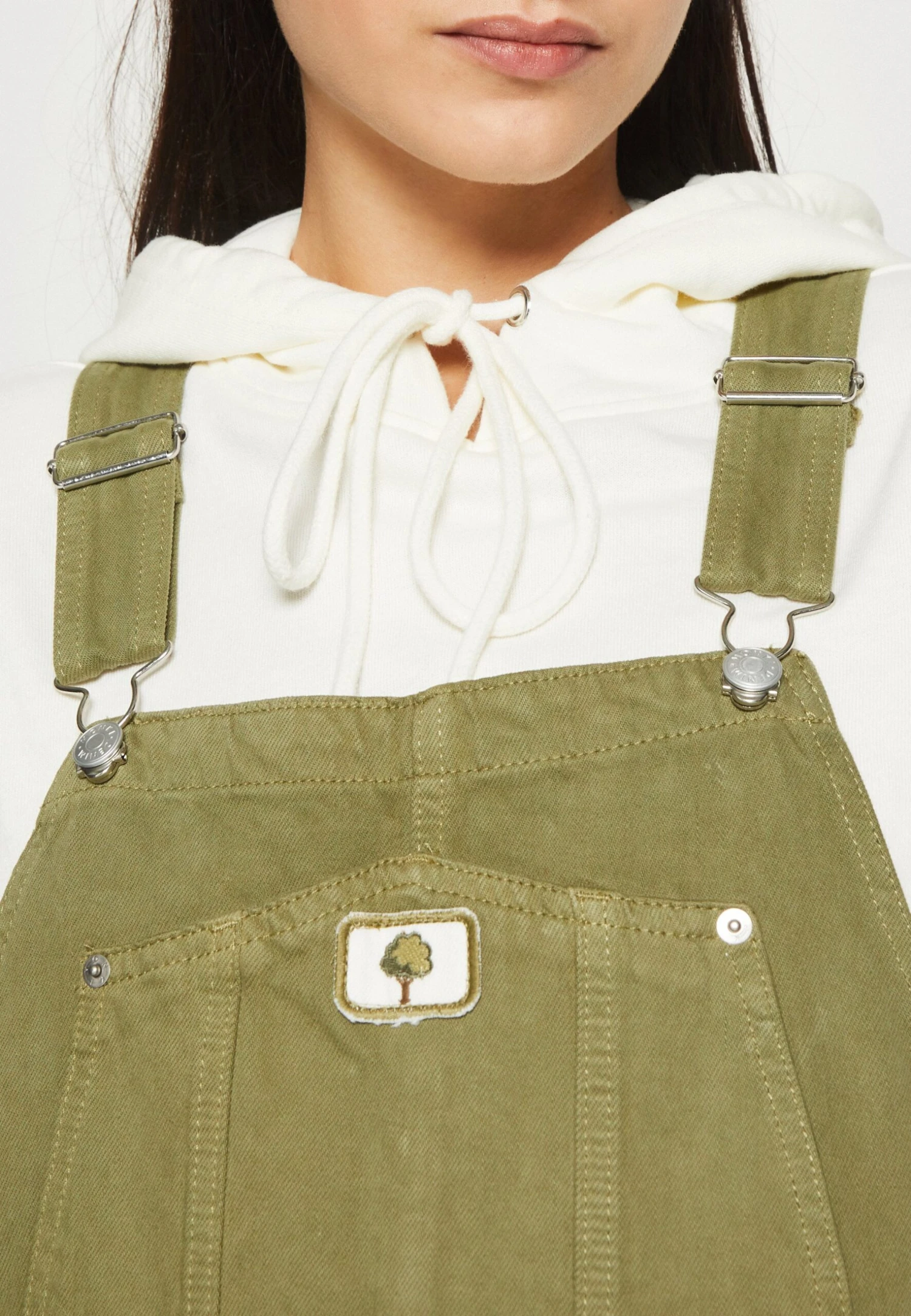 Monki Salopette - Green Medium 8 Monki Salopette - Green Medium – Image 6