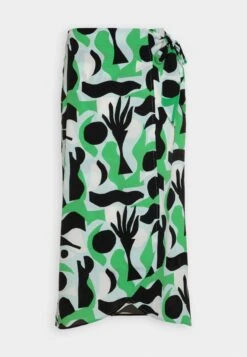 Monki Jupe Portefeuille - Green -Monki a90e6e1b2378468693f214396859f1f9