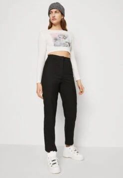 Monki Pantalon Classique - Black -Monki a942ca77700649179c60aea59bf8a249