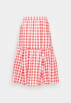 Monki Jupe Trapèze - Big Gingham -Monki a972d64da1524047a4dccd2aac77c4bb