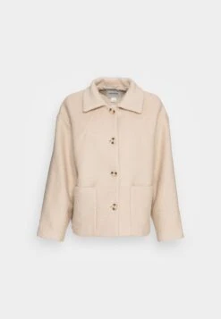 Monki Veste Mi-Saison - Beige -Monki ad2b4ccb0ef8460898e5c74f48526aae