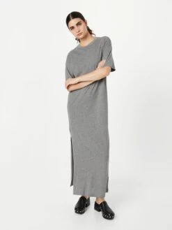 Monki Robes En Jersey Robe Femme Gris Foncé -Monki b0b1faba92f4958ab9094489aabac010