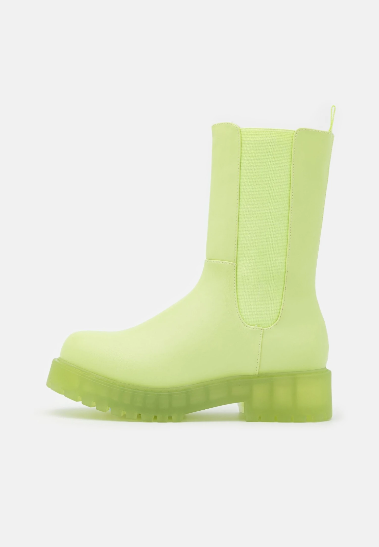 Monki Bottes À Plateau - Green 4 Monki Bottes À Plateau - Green – Image 2