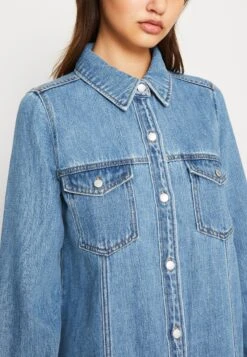 Monki Robe En Jean - Blue Medium Dusty 13 Monki Robe En Jean - Blue Medium Dusty -Monki b134d64f89c9436bb5a5835b82369873