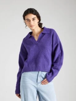 Monki Pulls Basiques Pull-over Femme Violet Foncé 9 Monki Pulls Basiques Pull-over Femme Violet Foncé -Monki b282a10b9abb68b29ff57a0cb4b58f5b