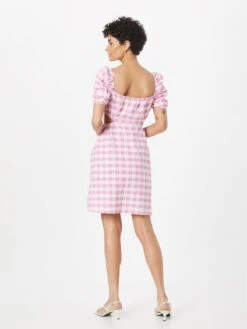 Monki Mini-robes Robe Femme Rose Clair -Monki b31d6617999f794cc2d99aac4ff7b5b8