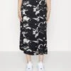 Monki Jupe Trapèze - Marmor/Black -Monki b798ba5c17f744e48b2c9ca2d29bdb12
