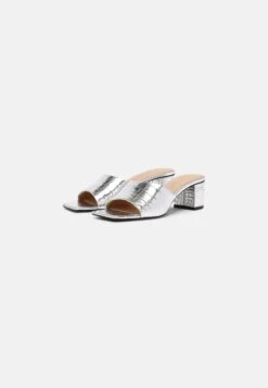Monki Mules À Talons - Silver 12 Monki Mules À Talons - Silver -Monki b879b1c32b374d5082b75ad1a07bf576