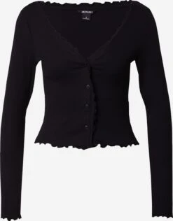 Monki Gilets Cardigan Femme Noir