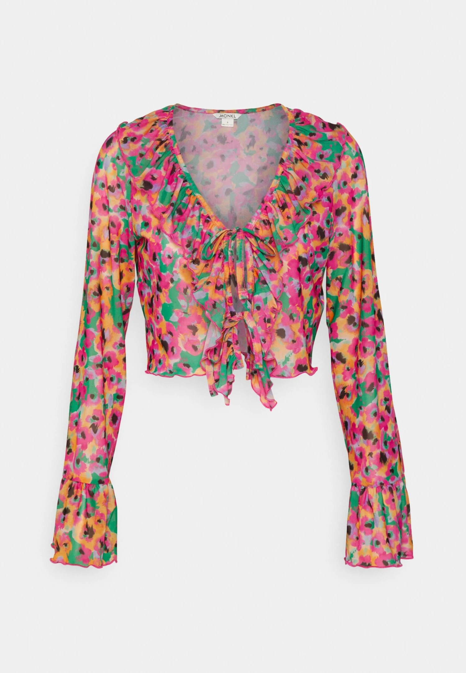 Monki Blouse - Pink Bright 30Rf/Devotion 8 Monki Blouse - Pink Bright 30Rf/Devotion – Image 6