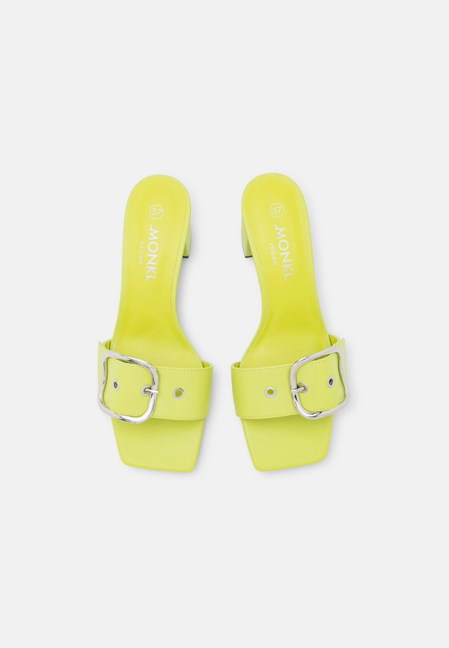 Monki Mules À Talons - Lime Green 8 Monki Mules À Talons - Lime Green – Image 6