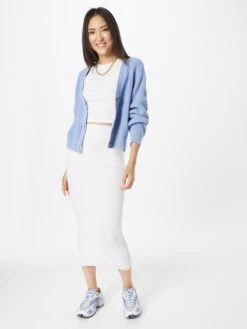 Monki Gilets Cardigan Femme Bleu Clair -Monki bd94c0eff54c15442772fc2cfa24cf95