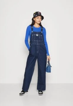 Monki Salopette - Blue Medium Dusty -Monki c0ec98ebac1d41f09f0f40a3c69aab0c