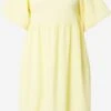 Monki Mini-robes Robe Femme Jaune -Monki c11ea0a1616b0c4ea87ee322214b7458