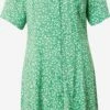 Monki Robes Fluides Robe-chemise Femme Vert Gazon -Monki c296a42ec41ed9c4b4716cab002b239a