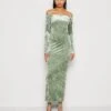 Monki Robe De Cocktail - Green Medium Dusty 2 Monki Robe De Cocktail - Green Medium Dusty -Monki c3d0e24aebcd4583abb5a4d46040f8f8