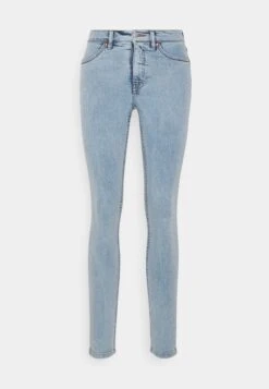 Monki Nokimi Steam - Jeans Skinny - Blue Dusty Light