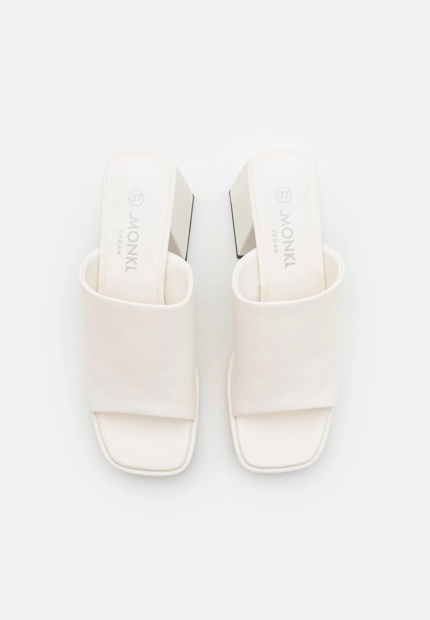 Monki Mules À Talons - White 8 Monki Mules À Talons - White – Image 6