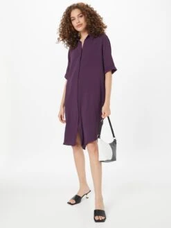 Monki Robes Fluides Robe-chemise Femme Baie -Monki c6cd84fc900cb5f688e79d13d0ad6cbf