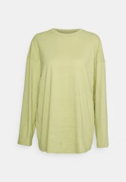 Monki T-Shirt À Manches Longues - Green Dusty Light -Monki c86a0d71f774480c9089c297005bd22b