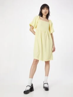 Monki Mini-robes Robe Femme Jaune -Monki c88eb8a4425c4ef8fff8f86694524992