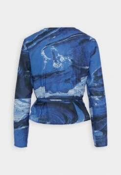 Monki Blouse - Blueliquid 13 Monki Blouse - Blueliquid -Monki cad3e7546cec49d8b947a92f2c7f9eb3