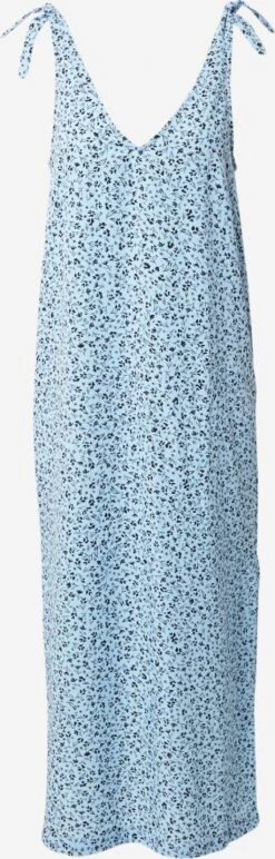 Monki Robes En Jersey Robe Femme Bleu Marine / Bleu Clair