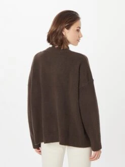 Monki Gilets Cardigan Oversize Femme Brun Foncé -Monki cd4b9a31378c56646dda67d9f0ca00ad