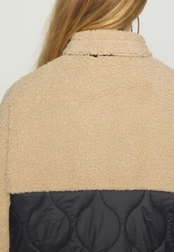 Monki Veste Mi-Saison - Beige/Black -Monki cdf758aa4ffe4c3ca470c995069868b3