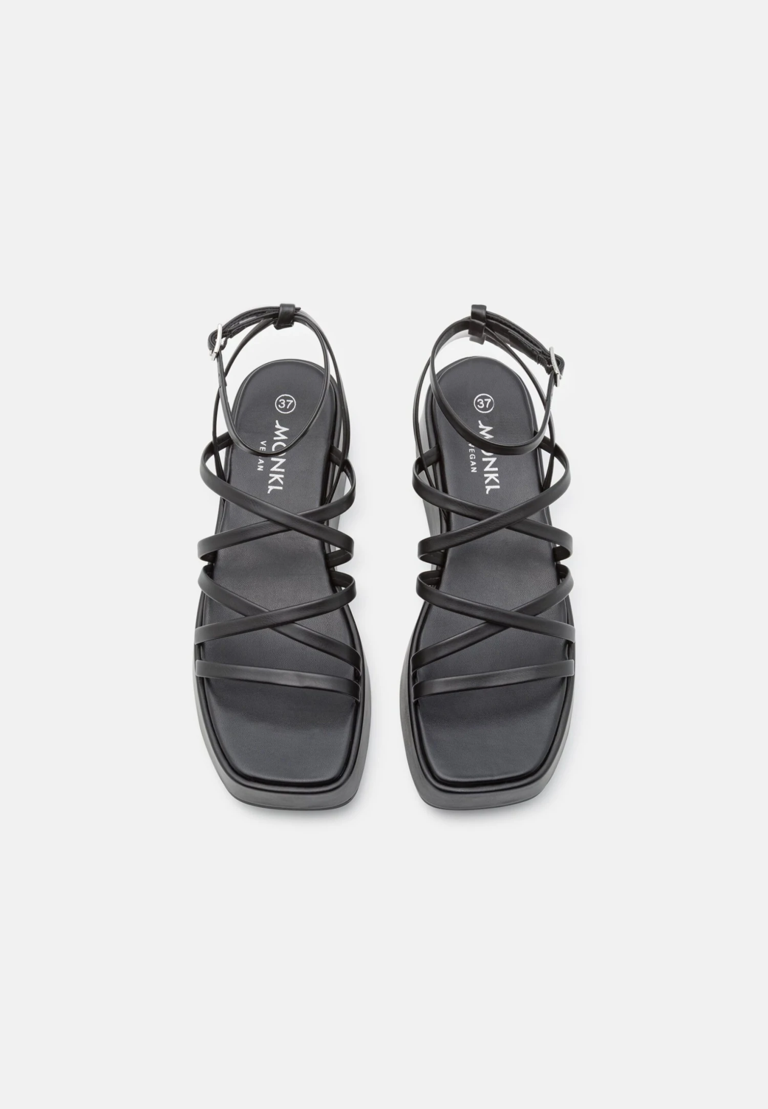 Monki Sandales À Plateforme - Black Dark 8 Monki Sandales À Plateforme - Black Dark – Image 6