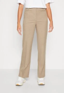 Monki Pantalon Classique - Mole Medium Dusty