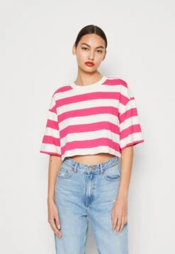 Monki T-Shirt Imprimé - Pink