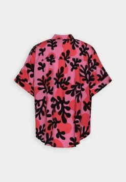 Monki Chemisier - Pink/Black/Red -Monki d6e409565b1845948e5b4c96f352baa5