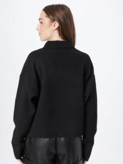 Monki Pulls Basiques Pull-over Femme Noir -Monki d87f177ff05564a08bea57b2222962dc