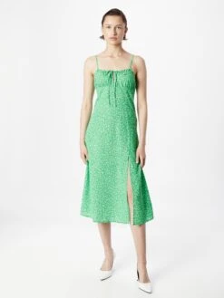 Monki Robes Dété Robe D’été Femme Vert -Monki dd17223d6be5e4820833ddeb876daebe
