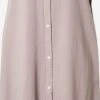 Monki Robes Fluides Robe-chemise Femme Mauve -Monki de40fd0cd358733a20c433a4b6abf440