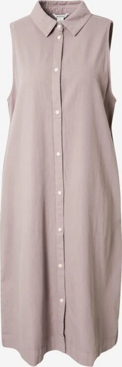 Monki Robes Fluides Robe-chemise Femme Mauve