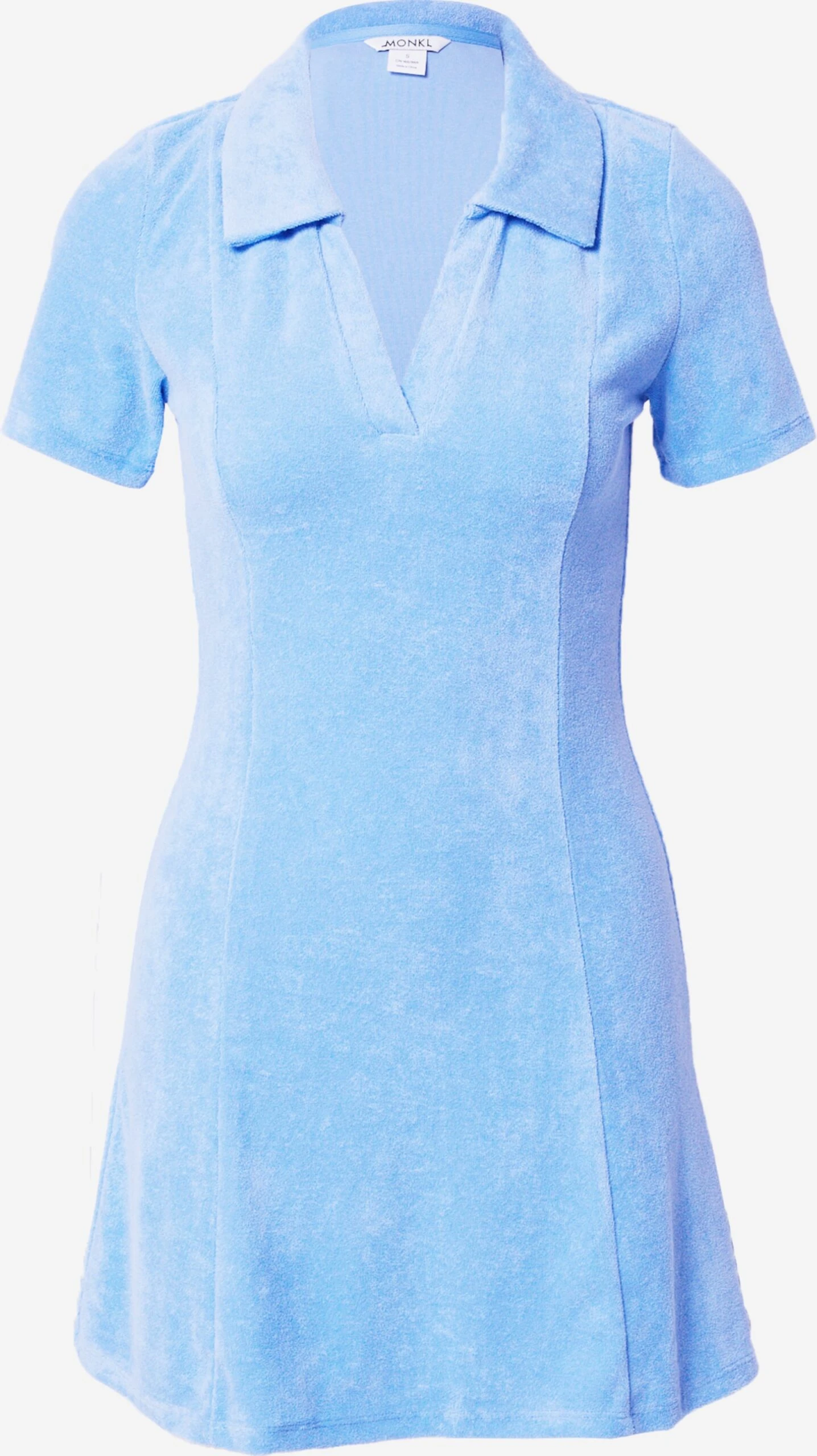 Monki Mini-robes Robe Femme Bleu Clair 3 Monki Mini-robes Robe Femme Bleu Clair