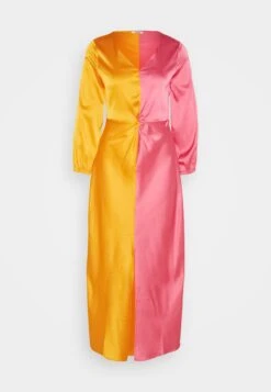 Monki Robe De Soirée - Pink/Orange -Monki dfc53d3484634201bde24eb6d0f36126