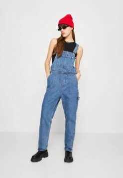 Monki Salopette - Blue Medium Dusty -Monki dfe58f75b8ba474291da104752c4e284