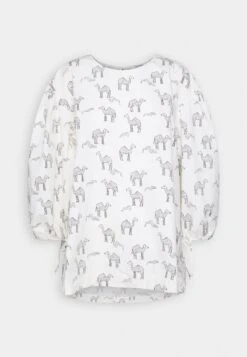 Monki Blouse - Off-White -Monki dff7c96e4c7046c9bbf77370b6b4e605